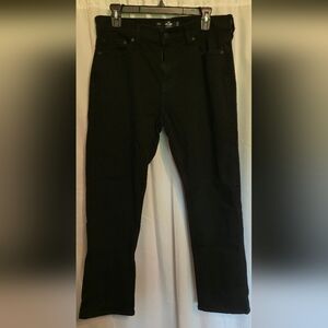 Men's Holster Athletic Slim Straight No Fade Black Jeans 32x30